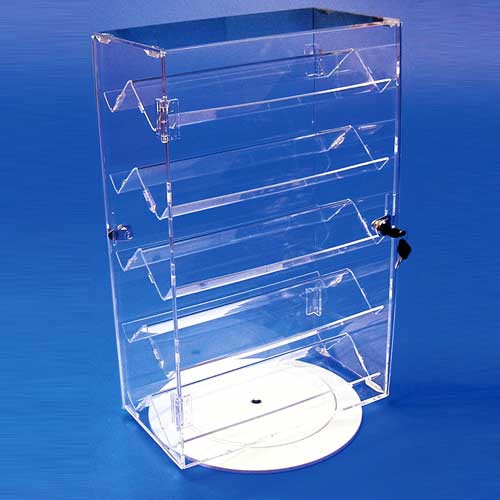 Acrylic Double Locking Door Case