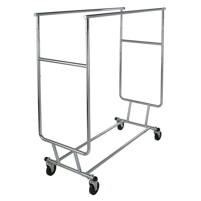 6-Way Garment Rack Chrome