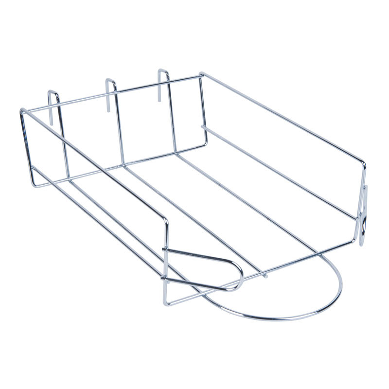 Gridwall Cap Shelf Black The Fixture Zone