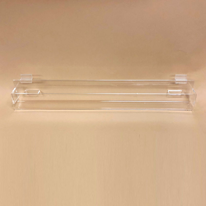 Acrylic Slatwall Tilted Card Rack Large The Fixture Zone