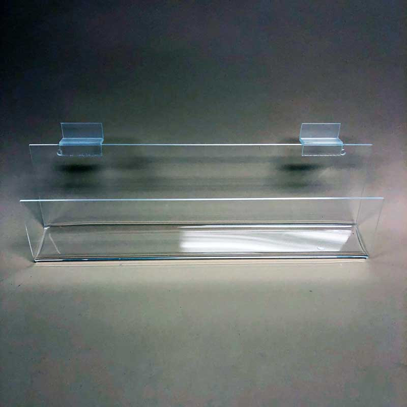 Acrylic Slatwall Card Rack The Fixture Zone
