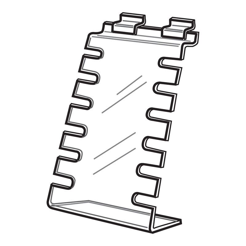 Acrylic Slatwall Vertical Eyewear Display The Fixture Zone