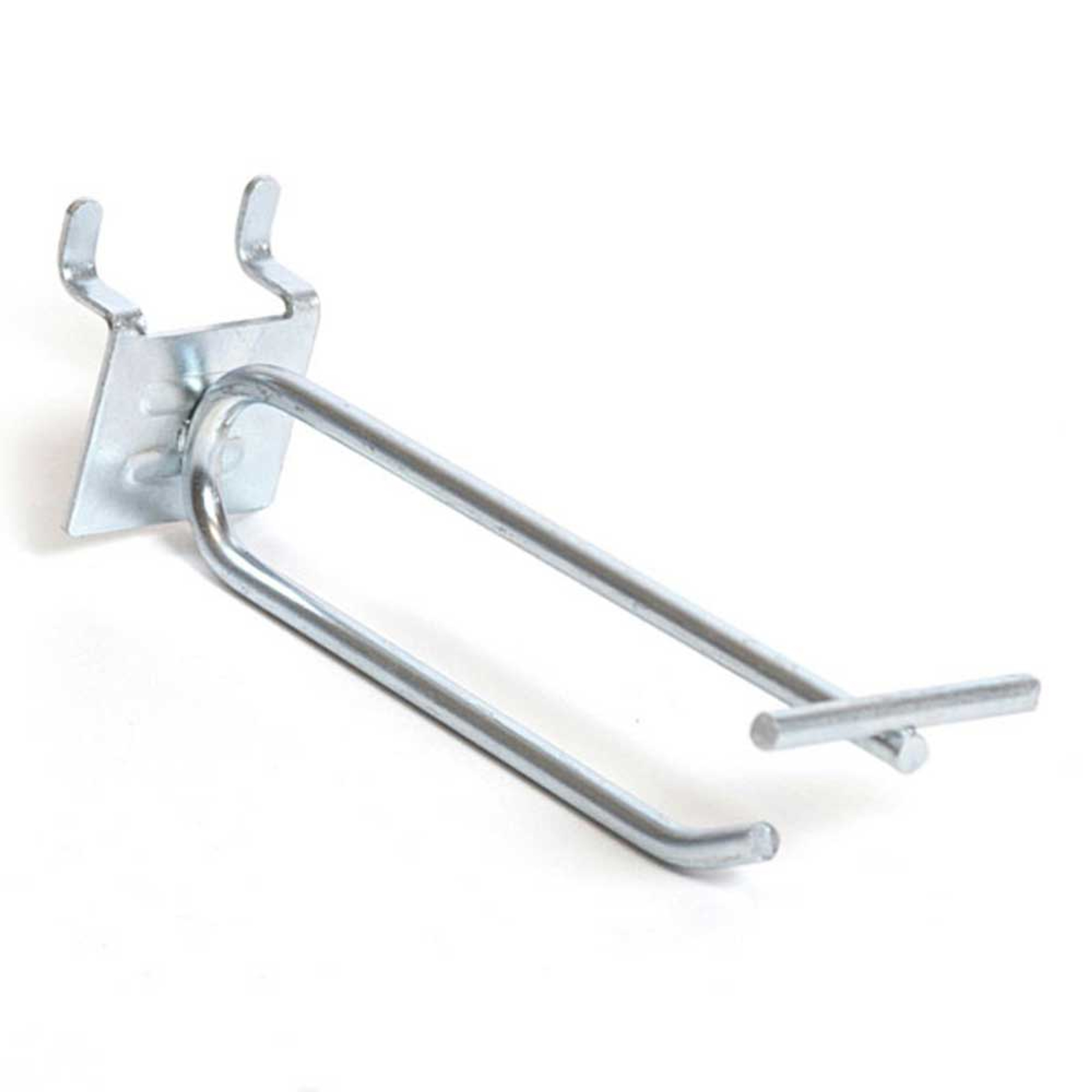 Gridwall Scanner Hook White Finish The Fixture Zone