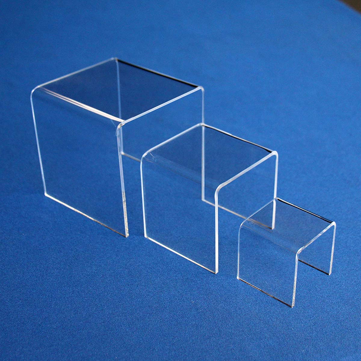 Acrylic Square Riser Sets