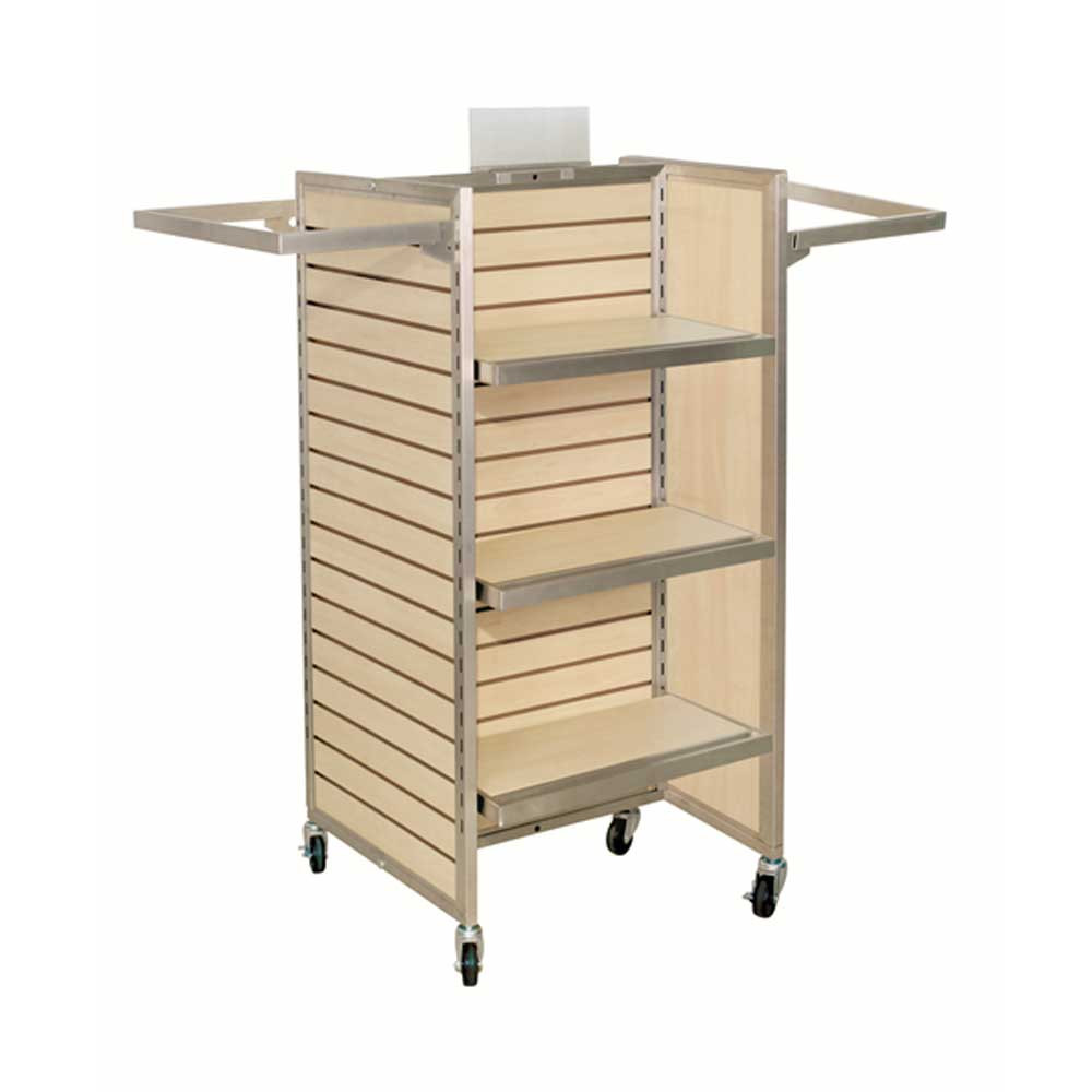 H-Rack Slatwall Merchandiser - The Fixture Zone