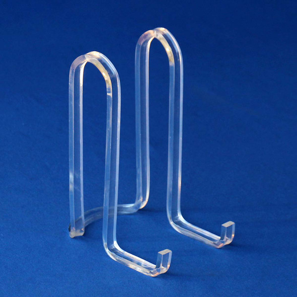 Small Clear Acrylic Counter Top Easel With 1 Cradles January 2024 -  Fixturesanddisplays