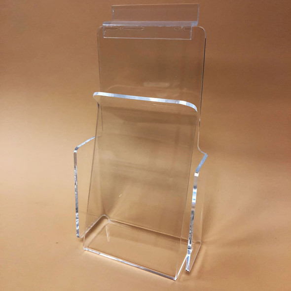 Acrylic Slatwall 3 Tier Brochure Holder The Fixture Zone