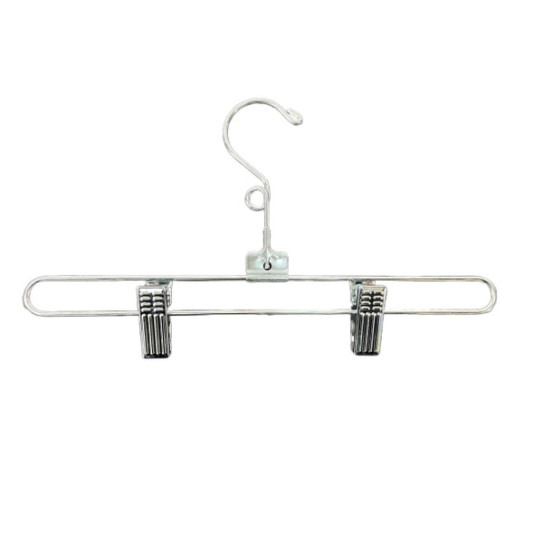 Wire 12in Skirt/Pant Hanger with Loop Hook (Box of 100)