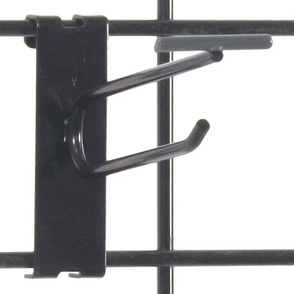 Gridwall Scanner Hook - 4in. Black Finish