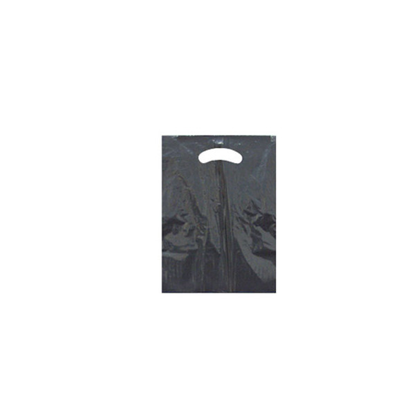 9in. x 12in. Low Density Merchandise Bags Black