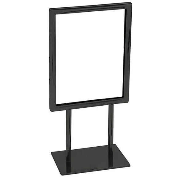 Countertop Metal Sign Frame - Black