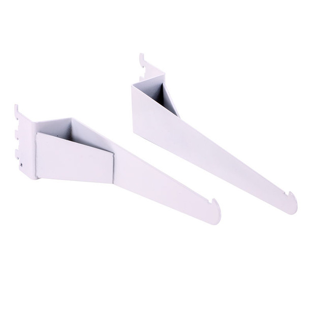 Pipeline Set of Shelf Brackets for Outrigger White