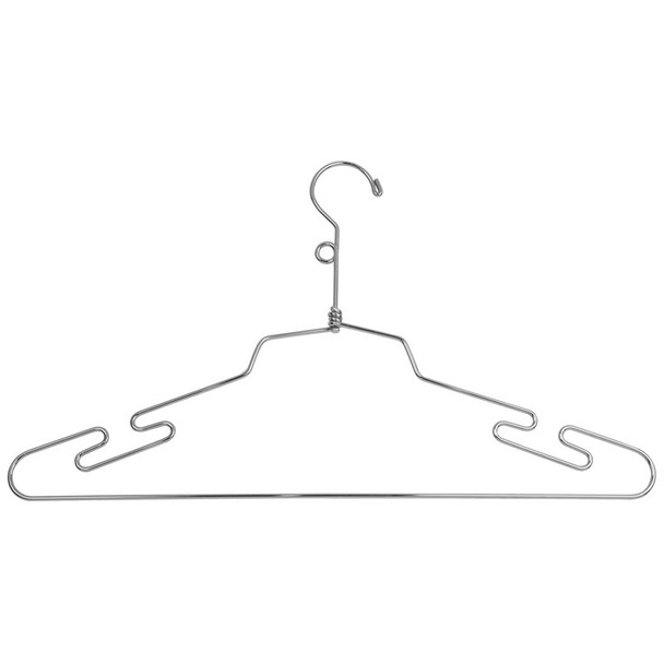 Wire Lingerie Hanger with Loop Hook 16in. (Box of 100)