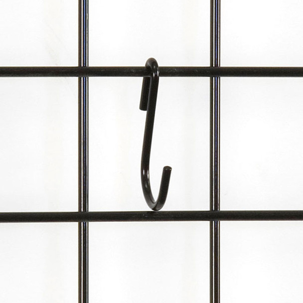 Gridwall S Hooks Black