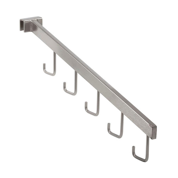 Boutique Collection 5 Hook Rectangular Tubing Waterfall for Horizontal Mount