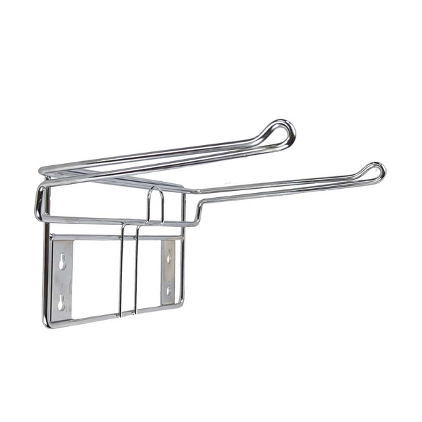 Bag Holder with Flat Backplate Chrome