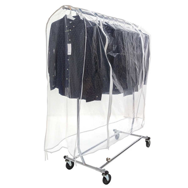 Rolling Salesman's Rack and Garment Protector Bag Kit