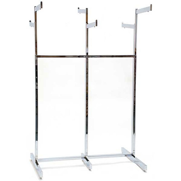 6-Way Garment Rack Chrome