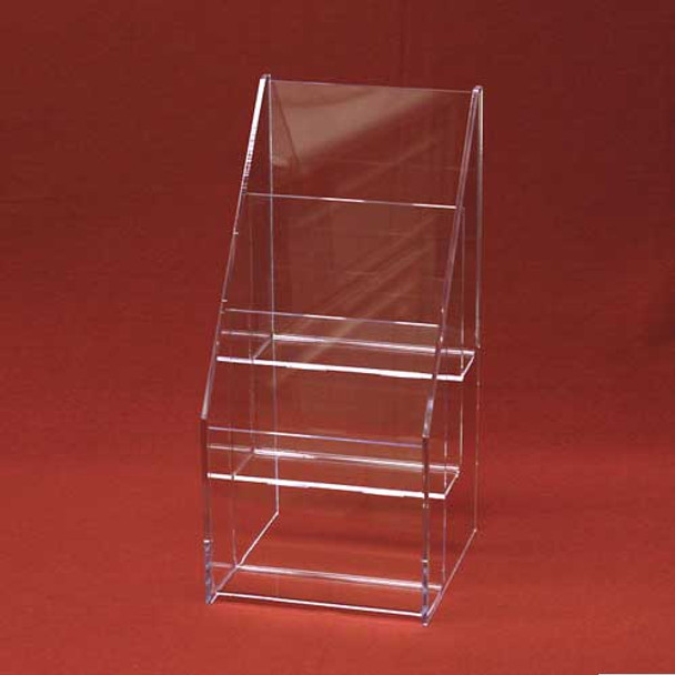 Acrylic Deluxe Multi-Tiered Greeting Card Holder