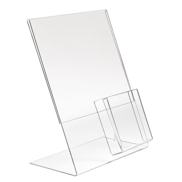 Acrylic Slantback Sign/Brochure Holder