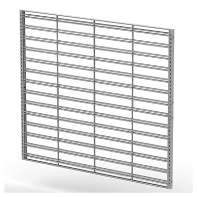 Queuing Wall Merchandising Slatgrid Panel