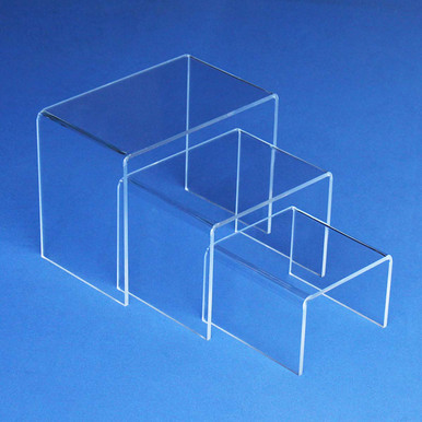 Acrylic Medium Risers Set of 3 - The Fixture Zone