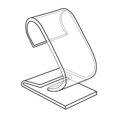 Acrylic Watch Stand The Fixture Zone