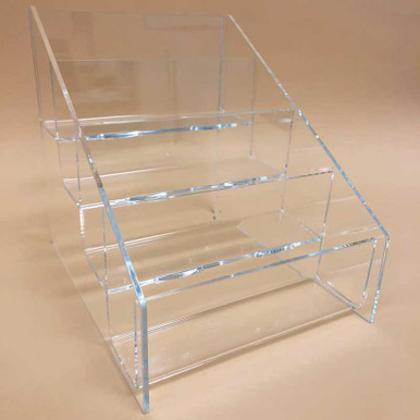 Deluxe Four Glass Tiered Flight Holder