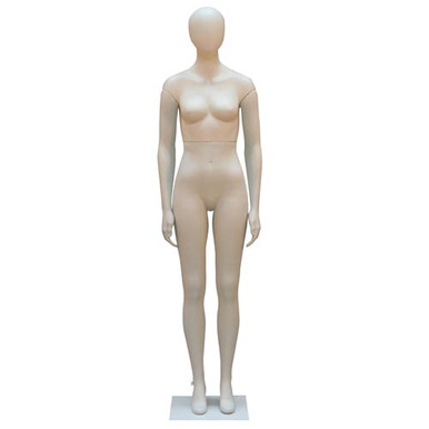 Premium Glossy White Female Full Body Mannequin