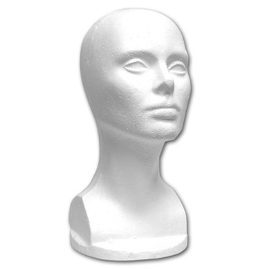 Large Foam Head Display - The Fixture Zone