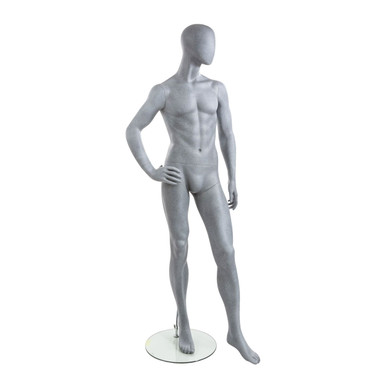 Male Mannequin with Ears - Right Leg Forward Pose