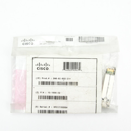 Cisco Transceiver
ONS-SI-622-I1
UPC Package View