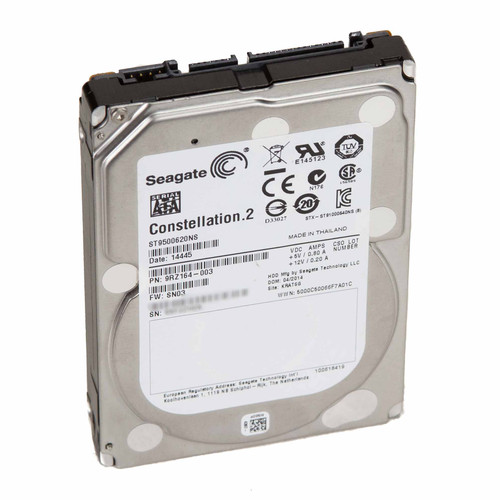 Seagate Constellation.2 ST9500620NS 500GB 2.5 SATA HDD 6Gb/s 7.2K 64MB Cache - Less than 100 Power-on Hours