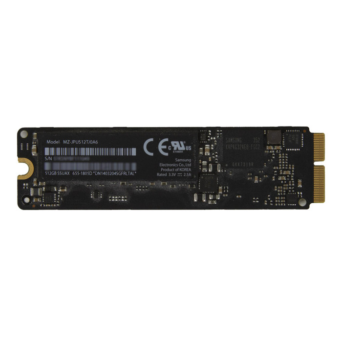 Apple 512GB SSD Samsung MZ-JPU512T/0A6 Air 2013-2015 Pro 