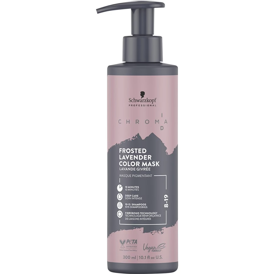 Chroma ID Bonding Colour Mask, 8-19 Frosted Lavender, 300ml - Hair