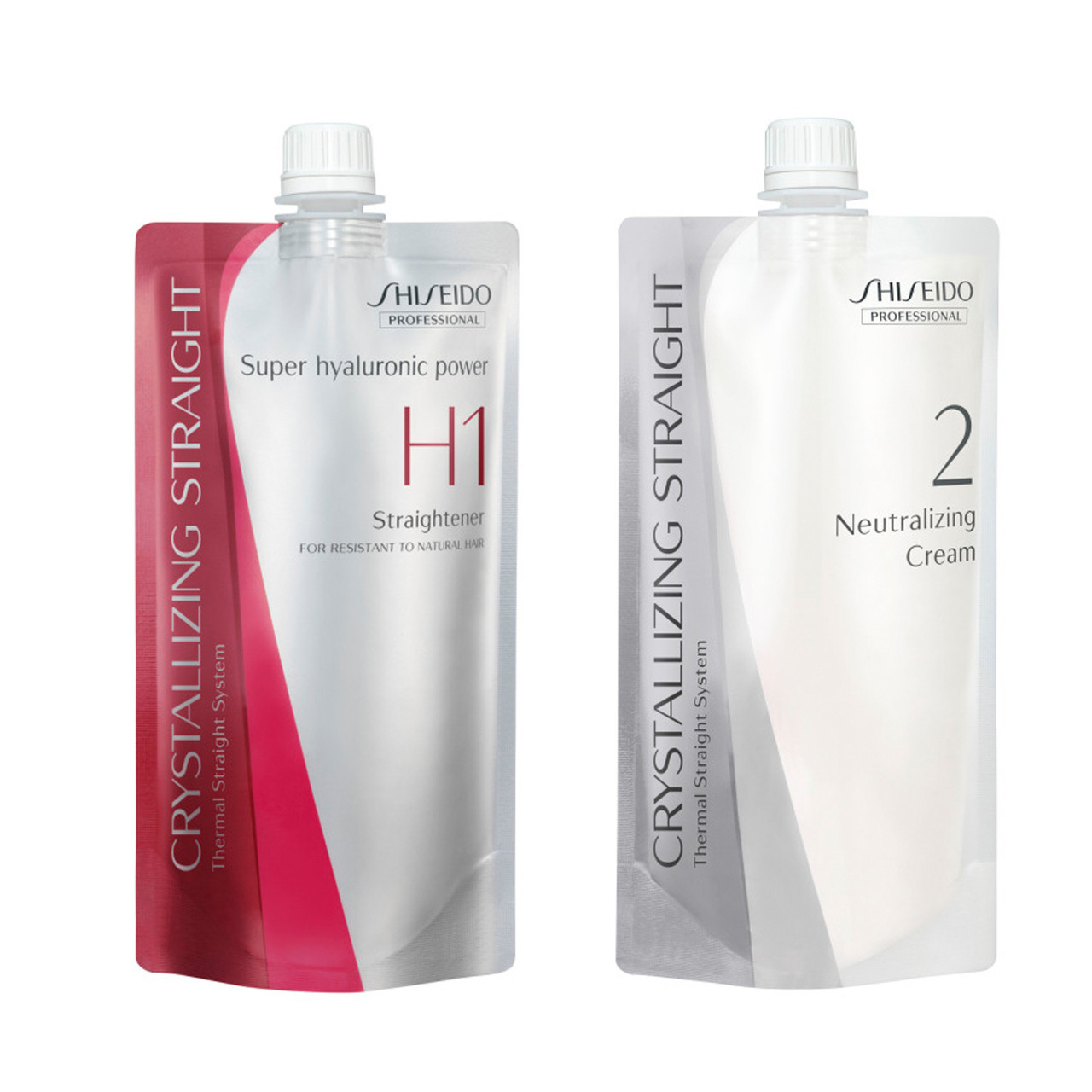 Shiseido Professional Crystallizing Straightener & Neutralizer H1+H2