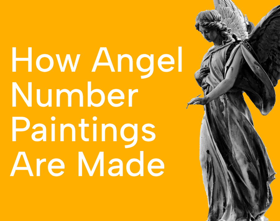 How Angel Number Paintings Are Made