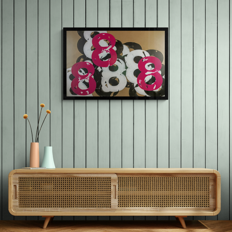 888 Angel Number Painting