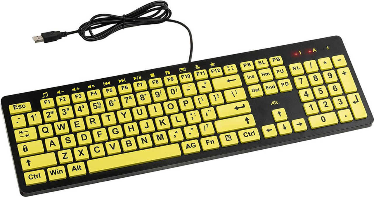 ClearKeys USB keyboard