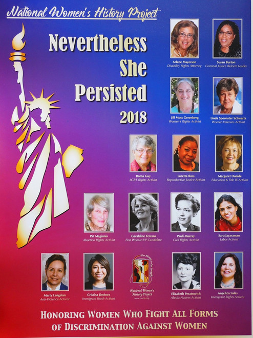 NWHM "Nevertheless She Persisted" Poster