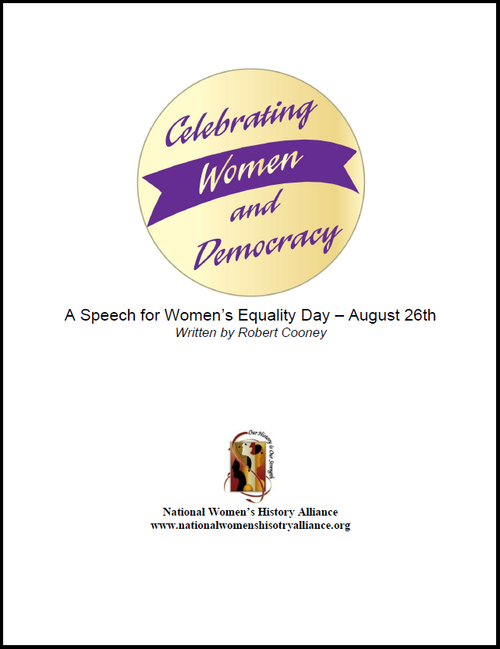 Celebrating Women & Democracy Speech/Powerpoint