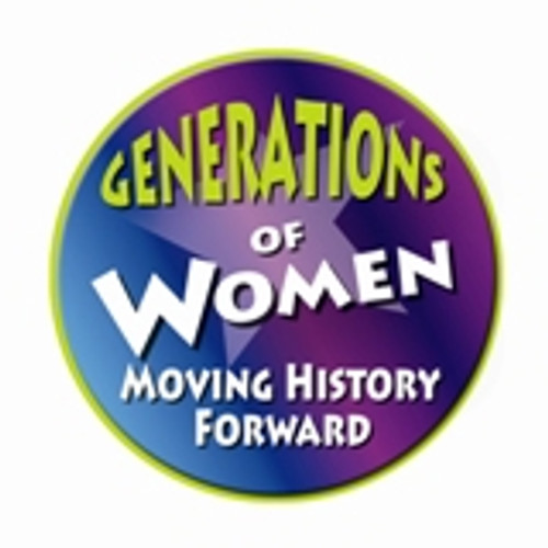 Generations of Women Moving History Forward Logo