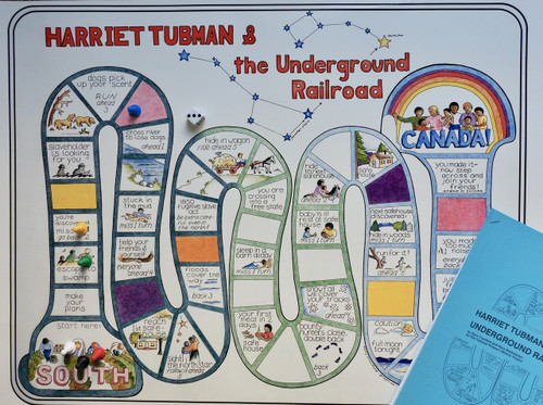 Harriet Tubman Board Game and Activity Guide