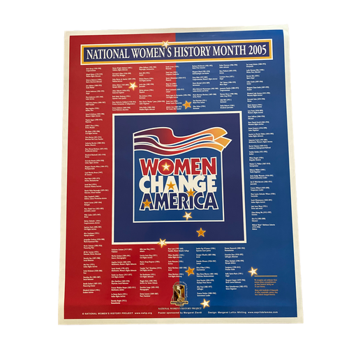 2005 NWHM "Women Change America" Poster