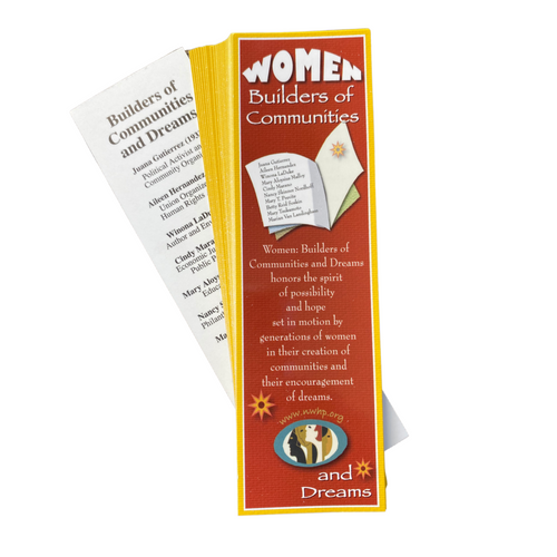 Women Builders of Community and Dreams Bookmarks