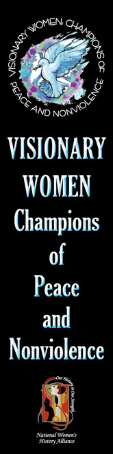 Champions of Peace 2019 Women's History Honoree Bookmark