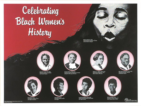 Celebrating Black Women's History Poster