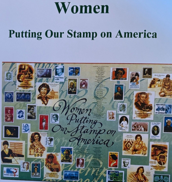 (DVD)Women Putting Our Stamp on America  sent via email