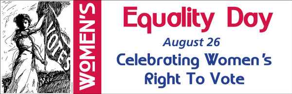 Women's Equality Day Banner