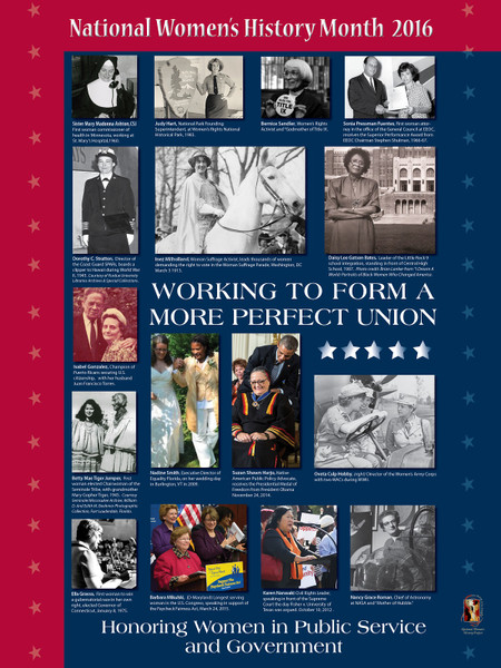 2016 NWHM "Working to Form a More Perfect Union" Poster